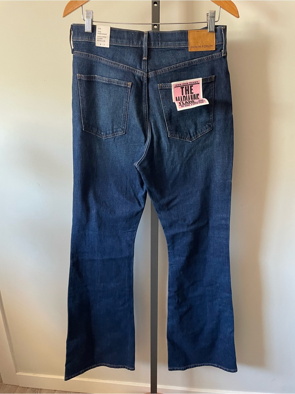 Denim Forum The Marianne High Rise Flare NWT Size 31 - Picture 4 of 10